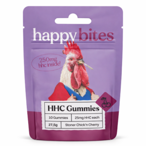 Happy Bites HHC Gummies packaging