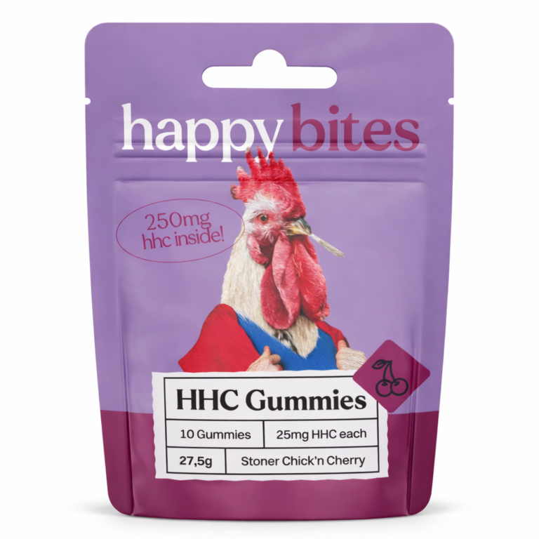 Happy Bites HHC Gummies packaging