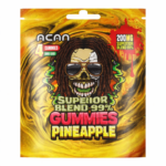 Pineapple-flavored superior blend gummies pack